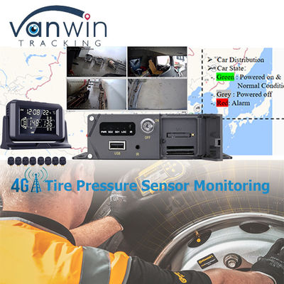 AHD 1080P supporto monitoraggio del livello di olio e della pressione dei pneumatici videoregistratore MDVR a 8 canali per camion/veicoli logistici
