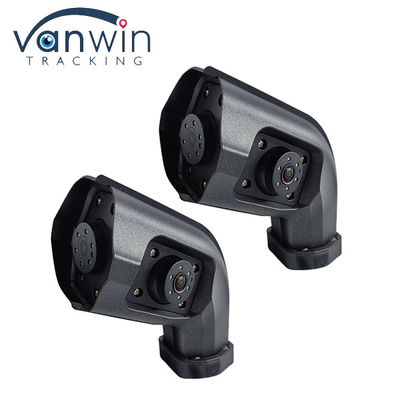 AHD Dual Lens Acqueproof Night Vision Side Blind Camera Truck Heavy Duty Camera Grande angolo 170 gradi Camera di vista posteriore