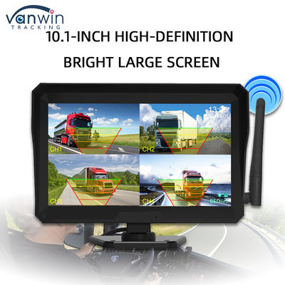 10.1 pollice 1080P Wireless Car Monitor Camera Kit Night View Funzione Camera Split Monitor