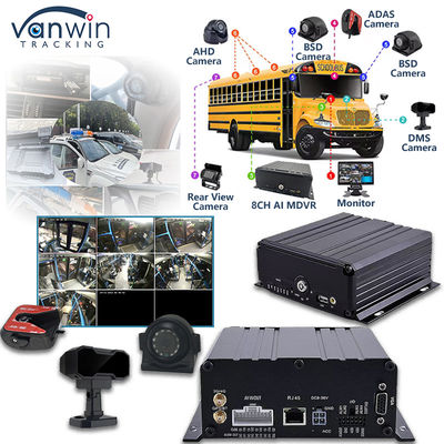 8CH AI Mobile DVR con funzione ADAS DMS BSD MDVR Soluzione avanzata di sicurezza dei veicoli
