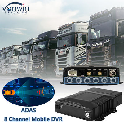 8CH 1080P Ai HDD Mobile DVR Monitoraggio e tracciamento in tempo reale 4G Ai Adas DMS MDVR Sistema di CCTV