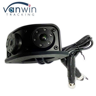 1080P Dual Lens Side View Area Blind HD IR Night Vision Rearview Mirror Rear View Camera di riserva