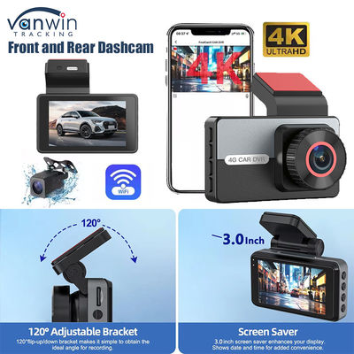 2K 1080P Dual Dash Cam Wifi Control APP Visione notturna Parcheggio Monitor G-Sensor Per Auto
