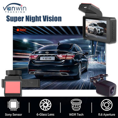 2K 1080P Dual Dash Cam Wifi Control APP Visione notturna Parcheggio Monitor G-Sensor Per Auto