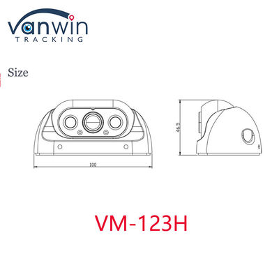 1080P HD 3D Night Vision Bus Camera di sorveglianza DSM Camera del sistema impermeabile