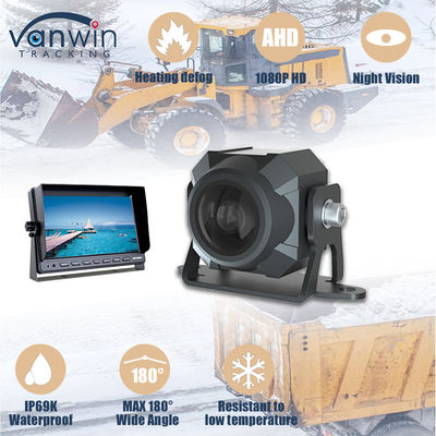1080P IP69 impermeabile 2MP riscaldamento del veicolo anti nebbia fotocamera auto con angolo di visione di 180 gradi e funzione impermeabile