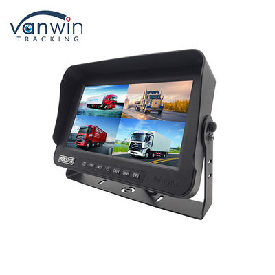 10.1 pollice AHD 1080P MDVR Monitor 4 Canale Full HD Impermeabile Split Display Monitor Per Veicolo