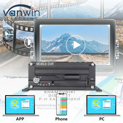 4CH 1080P HDD Mobile DVR 4G GPS Monitoraggio in tempo reale e dispositivo di archiviazione dati di tracciamento