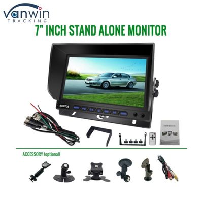 Sistema di monitoraggio del display del veicolo AHD Quad-Channel Split Car Monitor