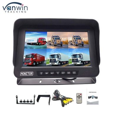 Monitor AHD 1080P MDVR 10,1 pollici 6 canali impermeabile Split Display Monitor scheda SD per veicolo
