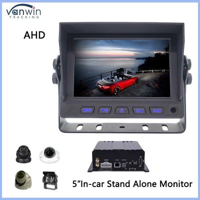 5 pollici AHD LCD Car Monitor Display digitale per veicoli USB GPS per auto camion