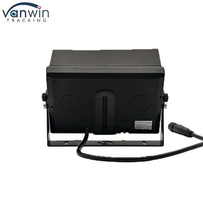 Monitor auto 7 pollici uscita VGA CCTV auto-compatibile schermo di sorveglianza di sicurezza con cappello solare con U stand