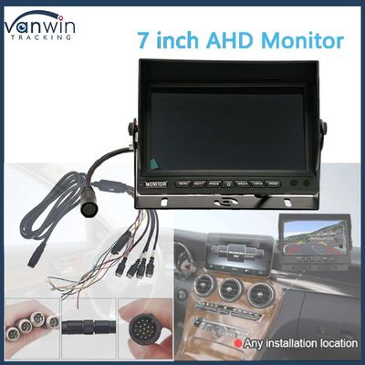 AHD 1080P MDVR Monitor 7 pollici Split Display Monitor SD Card Camera Retro View Kit di retroindicazione per RV Motorhome Truck Bus