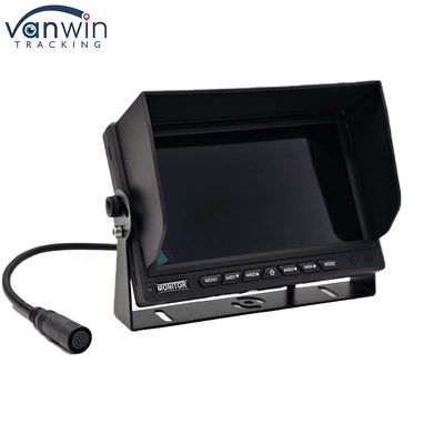 AHD 1080P MDVR Monitor 7 pollici Split Display Monitor SD Card Camera Retro View Kit di retroindicazione per RV Motorhome Truck Bus