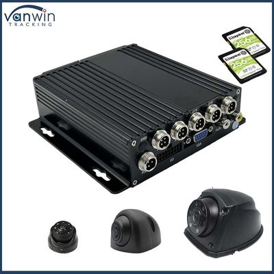 4CH 1080P Dual SD Card Mobile DVR 4G GPS1080P Funzione GPS del veicolo 12 mesi di garanzia