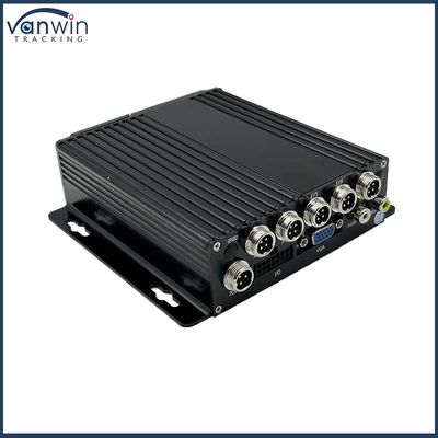 4CH Truck in tempo reale MDVR Sistema di monitoraggio digitale della pressione dei pneumatici 4G SD 1080P Funzione GPS del veicolo