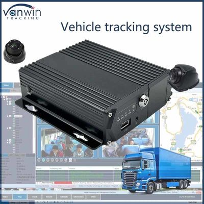 4CH Truck in tempo reale MDVR Sistema di monitoraggio digitale della pressione dei pneumatici 4G SD 1080P Funzione GPS del veicolo