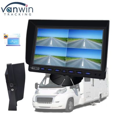 10.1 pollice 4 canale monitor auto grande dimensione schermo di sorveglianza HD per una varietà di veicoli