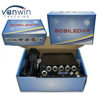 4G GPS MDVR 4 CH SD Card Video Recorder Dual Card Dual Standby per il monitoraggio della sicurezza dei veicoli