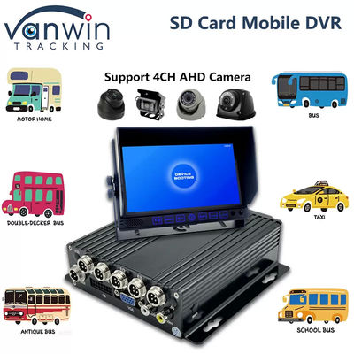 4G SD Card MDVR 1080P 8 Channel Vehicle Recorder con funzione GPS adatto a ogni flotta