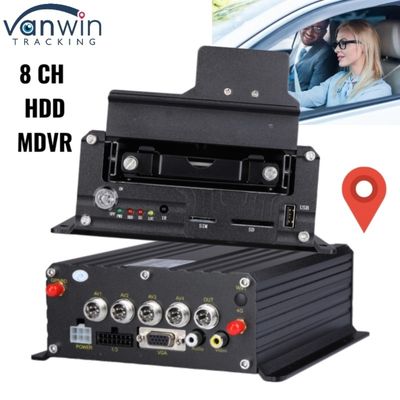Sistema DVR mobile HDD 8CH ad alta definizione professionale 1080P per il monitoraggio dei veicoli
