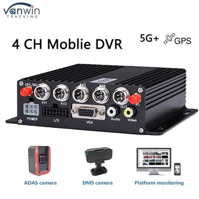 DVR per auto a 4 canali con 5G GPS AHD Camera SD Card Video Recorder per camion bus