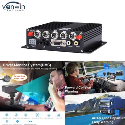 8CH SD DVR 4G GPS ADAS DMS AI MDVR 1080P H.265 Mobile DVR Dashcam Recorder GPS Mobile