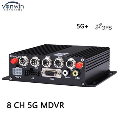 DVR per auto a 8 canali con 5G GPS AHD 1080P Fotocamera Registratore video per autocarri