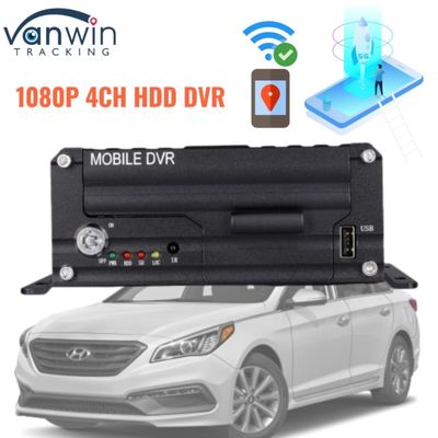 1080P 4CH HDD DVR 5G GPS Tracker Vehicle Monitoring System per la sicurezza della flotta