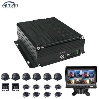 8CH 1080P AI MDVR con ADAS DMS, registratore video per camion e autobus 4G GPS, supporto HDD SSD OEM