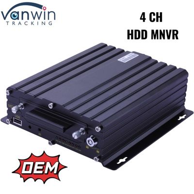 4CH Hard Disk Mobile NVR 1080P Vehicle Surveillance System per la gestione della flotta