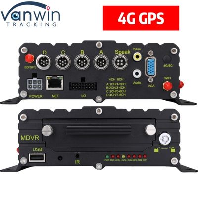 Sistema di sorveglianza professionale dei veicoli 4 CH HDD MNVR con GPS 4G per ogni flotta