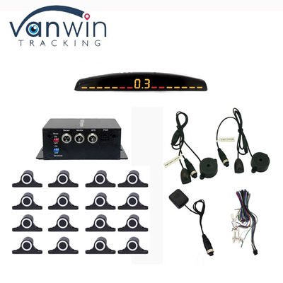 Display LCD 12 Sensori Assistenza di backup inverso Radar Monitor Parcheggio Sistema per camion pesanti 5M