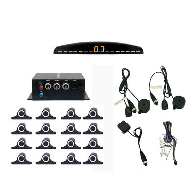 Auto Parktronic LED Parking Sensor con 16 sensori Reverse Backup Auto Parking Monitor Detector System Backlight