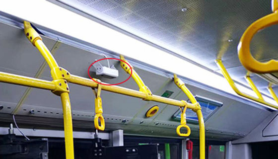 Sistema automatico di conteggio dei passeggeri per autobus intelligenti Camera di conteggio dei passeggeri con GPS 4G e videosorveglianza
