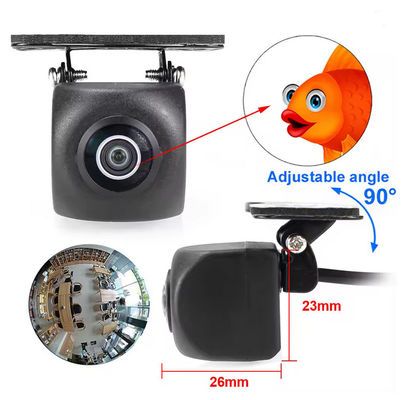 1080P AHD 170° Auto Fotocamera retrovisore Veicolo Retro Nero Occhio di pesce Lente impermeabile Visione notturna Universale