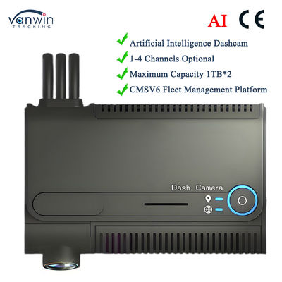 Full HD Dashcam 1-4 Canale GPS Tracking Vehicle Camera 1080P Dash Camera per taxi Mobile Car DVR su CMSV6 Server