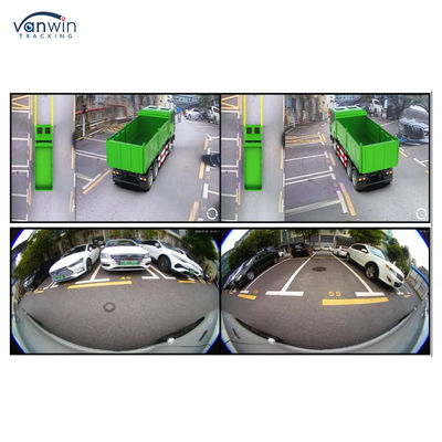 Fotocamera panoramica a 360 gradi 4 canali HD Auto 3D Bird View AVM Fotocamera adatta per auto Fotocamera veicolo