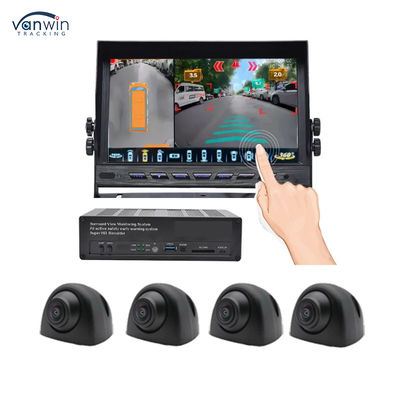 Telecamera di parcheggio per auto 3D HD 1080P 360, telecamera di retromarcia per camion con avviso, telecamera per auto a 360 gradi, sistema di sicurezza con vista a volo d'uccello