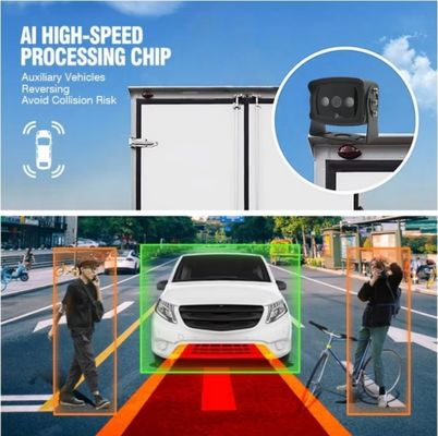 1080P BSD Auto Reverse Camera Algoritmo incorporato Cammina di rilevamento del punto cieco Cammina di rilevamento dei pedoni