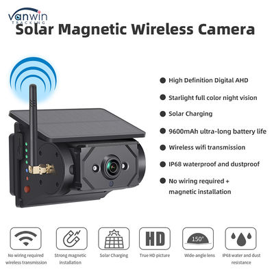 Kit Monitor Auto con Schermo IPS Wireless da 7 Pollici con 4 Telecamere Solari Facile da Installare Visione Notturna Sistema di Sicurezza BSD Ausilio alla Retromarcia