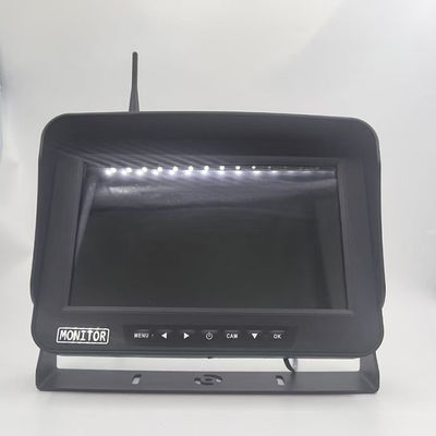 Sistema di telecamere wireless AHD a 4 canali da 10,1 pollici con visione notturna per macchine agricole
