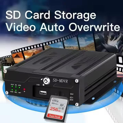1080P 4CH MDVR Registratore video digitale con 4G SIM WiFi GPS Video Veicolo camion CCTV Camera sistema DVR