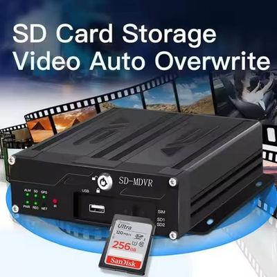 1080P 4CH Mobile DVR con 4G SIM Wifi GPS Video Veicolo Camion CCTV Camera Sistema DVR