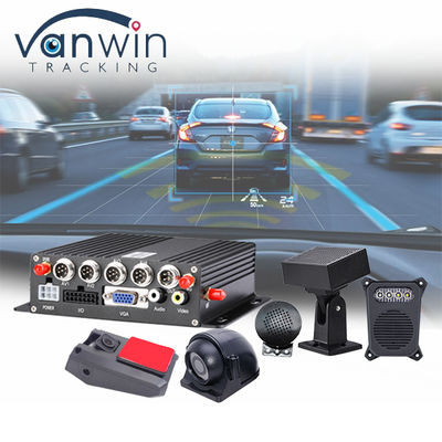 4ch 4G video in diretta monitoraggio della stanchezza del conducente monitoraggio SD mobile CCTV DVR con ADAS DSM BSD