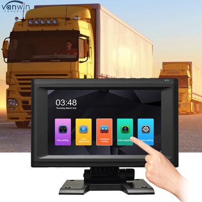 AI MDVR Registratore video touchscreen da 7 pollici con monitoraggio panoramico a quattro canali e sistema di rilevamento del punto cieco