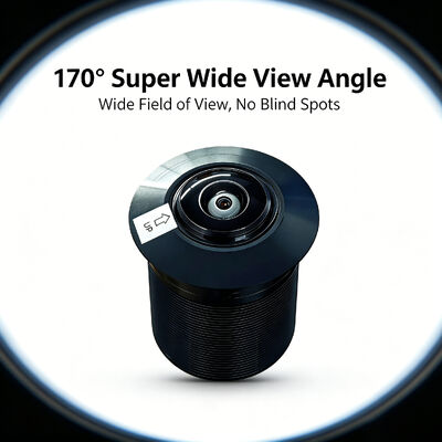 Minicamera per veicoli nascosti 1000TVL CVBS 170° Wide Angle IP69K Camera a vista laterale impermeabile per auto
