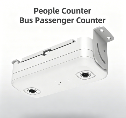 1080P Bus Passenger Counting MDVR Camera, 3D Binocular Bus People Counter, GPS Mobile DVR per il flusso di passeggeri e il monitoraggio della sicurezza