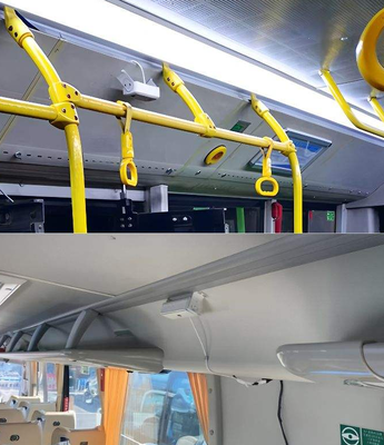1080P Bus Passenger Counting MDVR Camera, 3D Binocular Bus People Counter, GPS Mobile DVR per il flusso di passeggeri e il monitoraggio della sicurezza