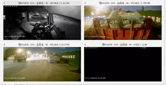 Dashcam della flotta AI 4G LTE con ADAS DMS BSD Coaching attivo per conducenti e mitigazione del rischio Blackbox per auto